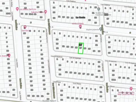 Los Arrayanes e/ Las Dalias y Los Crisantemos