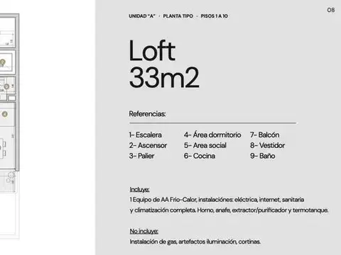 Departamento en Santiago al 800 – Monoambiente