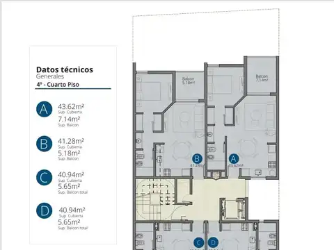 Departamento en Venta de 2 ambientes