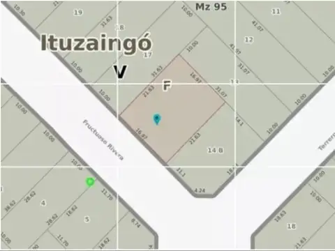 VENTA DE TERRENO MAS PROYECTO  ITUZAINGO