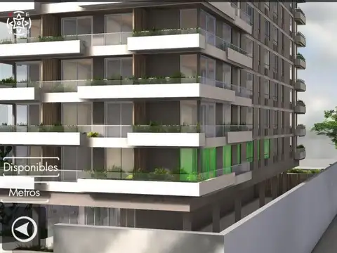 Departamento 3 ambientes con 2 baños