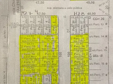 Terreno en Venta de 286,0 m2