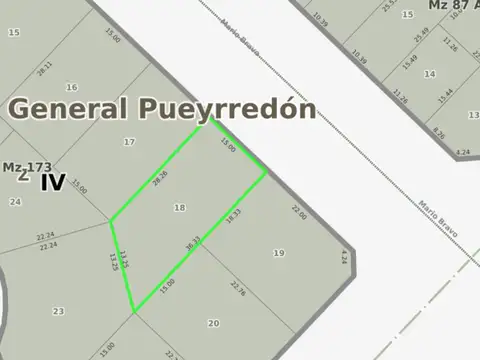 Terreno en Venta en Barrio Colinas de Peralta Ramos, USD 220.000