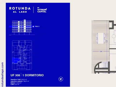 Rotunda al Lago 1 dorm Diciembre 2027