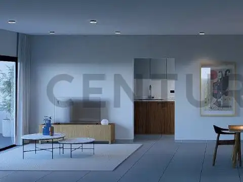 Departamento 2 ambientes con 1 baño