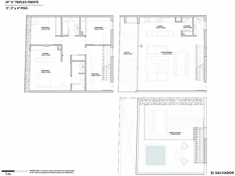 Departamento en Venta de 3 dormitorios