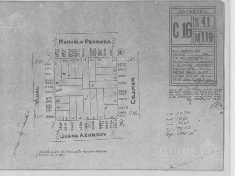 Terreno en Venta de 152,0 m2