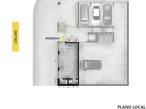 Alquiler | Local vidriado en esquina | Lourdes