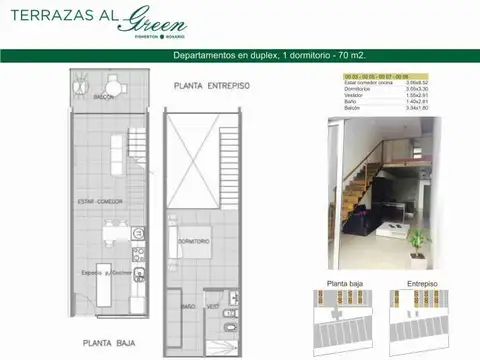 Departamento en Venta de 2 ambientes