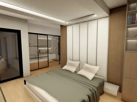 Departamento 2 ambientes con 1 baño