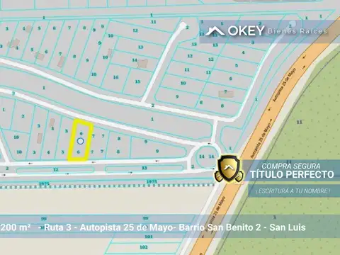 Terreno en Venta en San Benito, USD 12.000