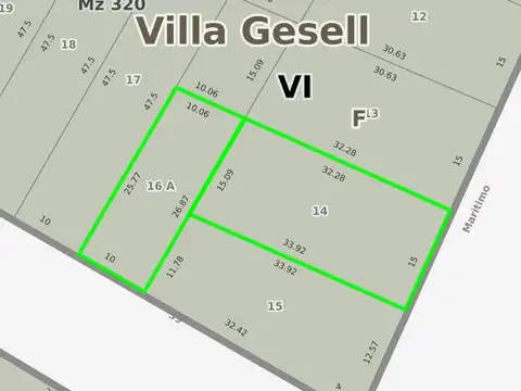 Terreno en Venta de 760,0 m2