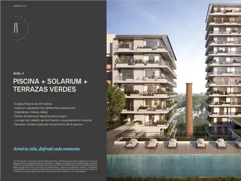 Departamento 4 ambientes con 3 baños