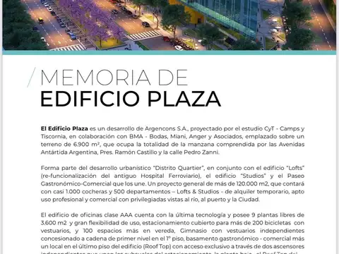 Oficina en Alquiler A Estrenar