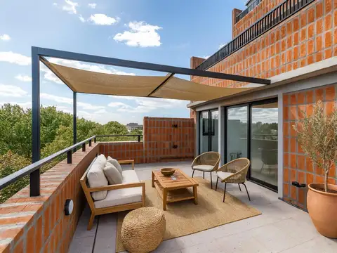 VENTA PISO UNICO 4 AMBIENTES A ESTRENAR CON GRAN TERRAZA, PISO ALTO, VILLA ORTUZAR