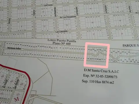 LOTE EN VILLA SANTA CRURZ DEL LAGO