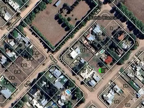 Terreno en Venta 20  mts Frente