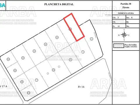 Terreno en Venta de 13500,0 m2