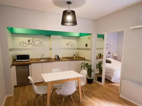 Departamento 2 ambientes con 1 baño