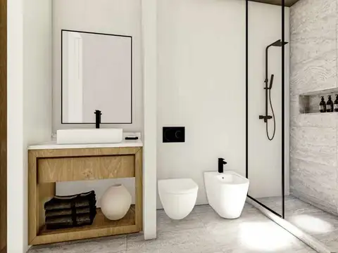 Departamento 2 ambientes con 1 baño