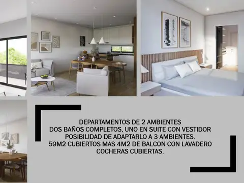Departamento en Venta de 4 ambientes