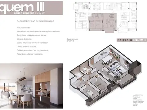 Bequem 3, Cerro Bandera y Jujuy 600