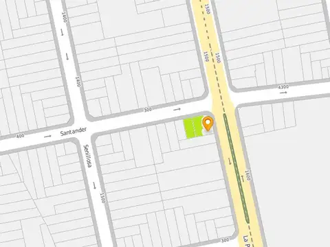 Terreno en Venta 18  mts Fondo