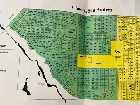 Venta lote en Chacras de San Andres
