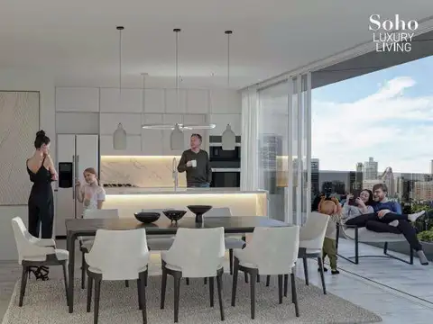 Departamento 4 ambientes con 2 baños