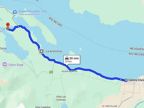 Terreno en Venta en San Carlos De Bariloche, USD 98.000