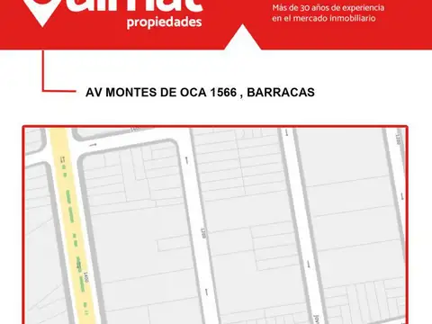 Terreno en Venta en Barracas, USD 1.300.000