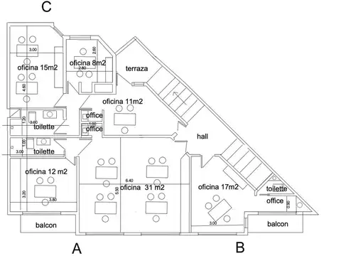 Oficina en Alquiler 30 años