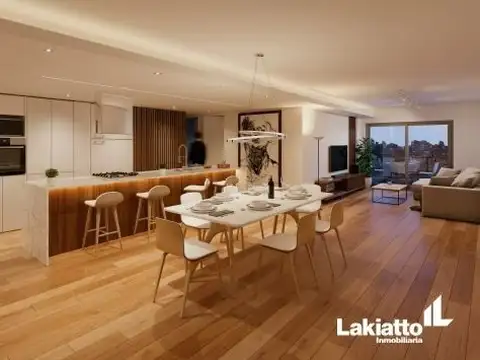 Departamento en venta de 3 dormitorios en Dorrego 1409 - Centro