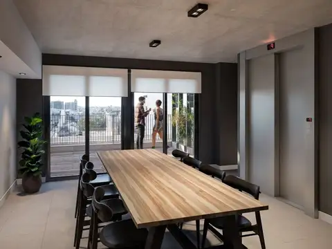 Oficina Monoambiente con 1 baño