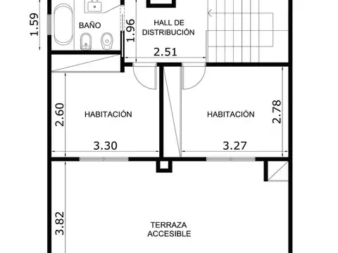 Depto Tipo Casa en Venta 40 años