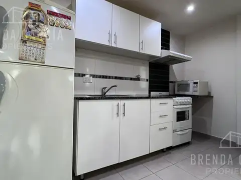 Departamento 2 ambientes con 1 baño