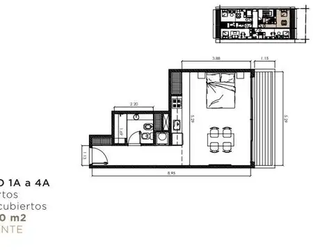 Departamento en Venta al Este