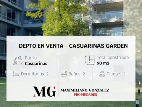 Departamento venta Casuarinas Garden Canning