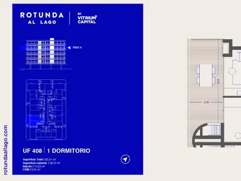 Rotunda al Lago 1 dorm Diciembre 2027