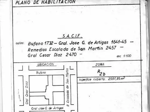 TERRENO EN VENTA PARA EMPRENDIMIENTO MUY IMPORTANTE EN BARRIO VILLA MITRE