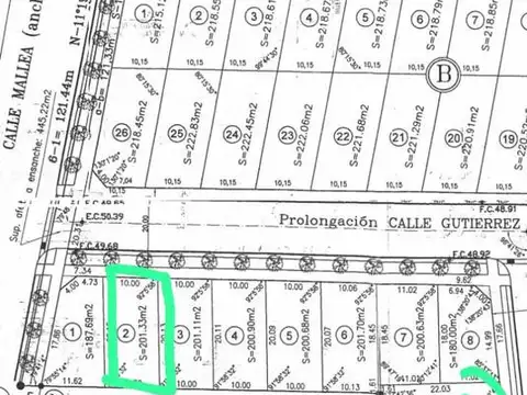 Terreno en Venta en Maipu, USD 20.000