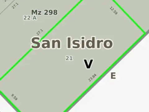 VENTA LOTE BOULOGNE 333 M2 APTO DUPLEX