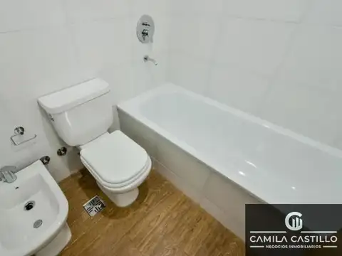 Departamento 2 ambientes con 2 baños