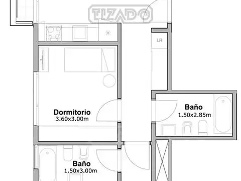 Departamento en Venta de 3 ambientes