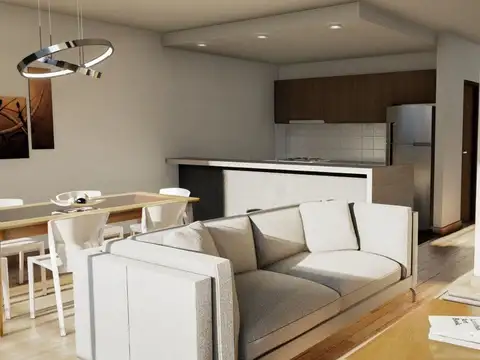 DPTO 1 DORM. EN CONSTRUCCION EDIF. CONFORT BROWN