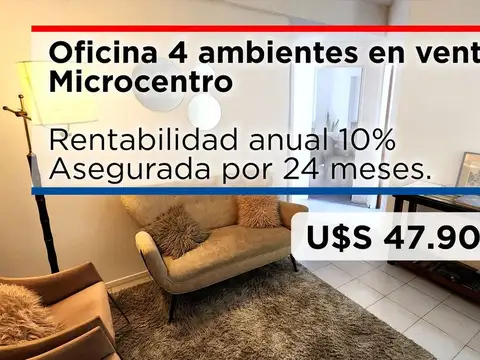 OFICINA INVERSION CON RENTA CABA MICROCENTRO