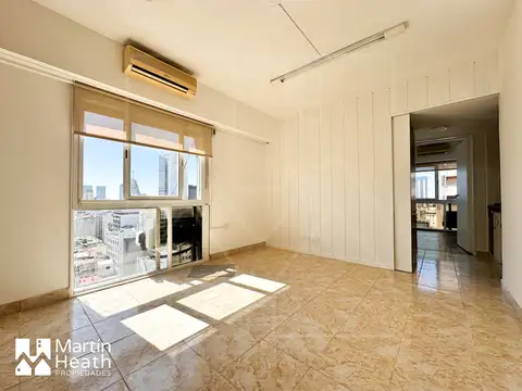 -ALQUILER- 2 amb. C/ Cochera fija cubierta. Piso alto 18 vista al rio!