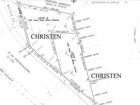 Terreno en Venta 210  mts Frente