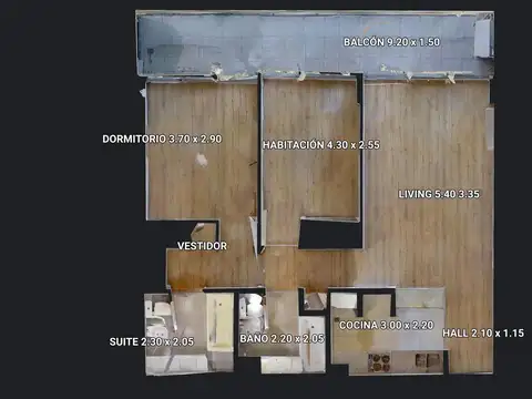 Departamento en Venta de 2 dormitorios