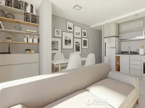 DF846 - DEPARTAMENTOS EN VENTA - 1 DORMITORIO - EDIF. AURA 965 - VILLA SARITA